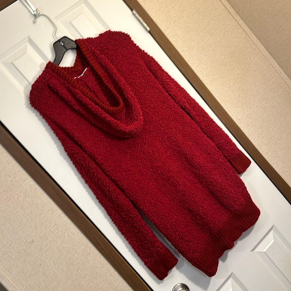 Southern couture red hoodie sweater. Size Medium